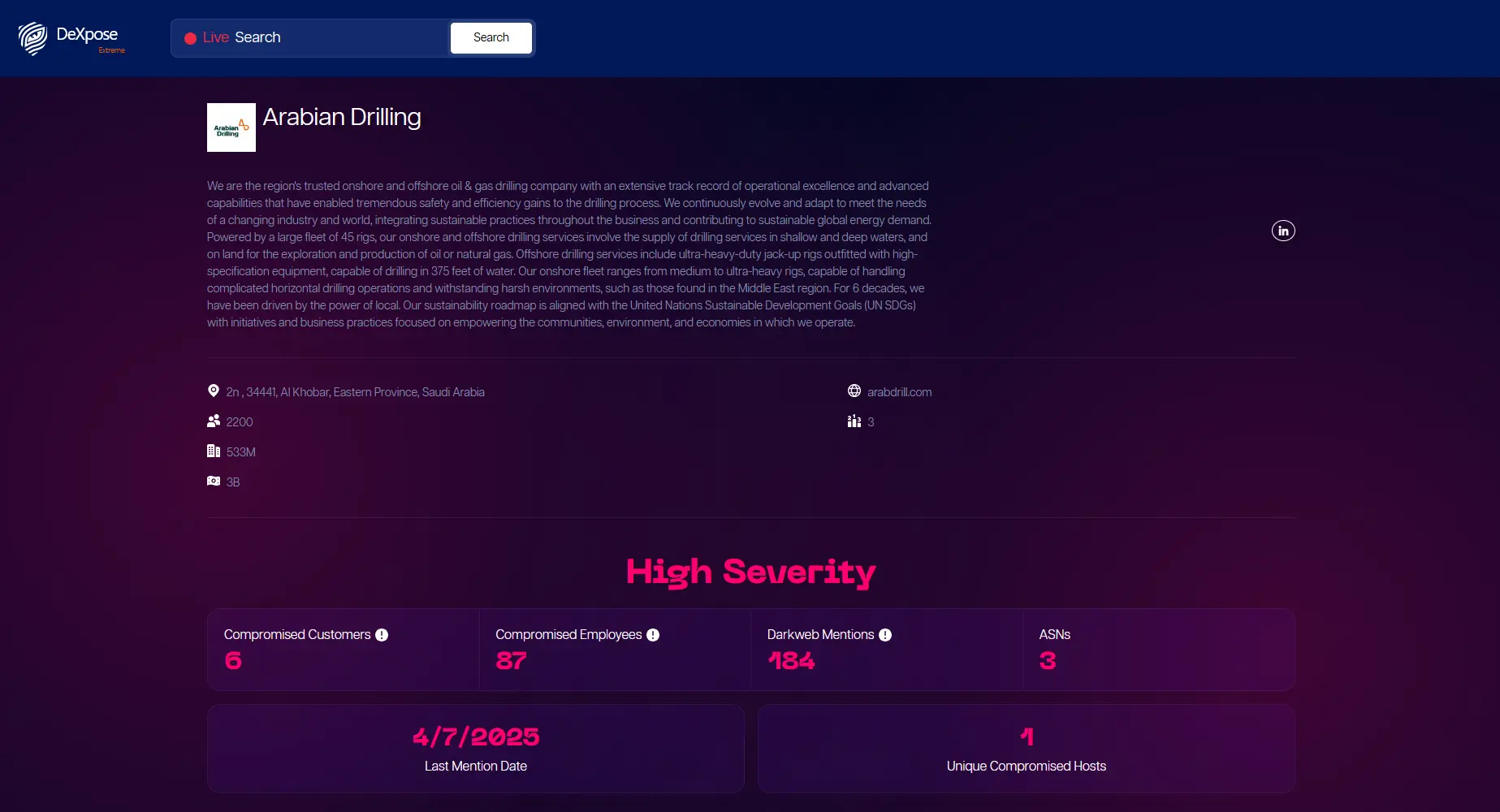 Login background